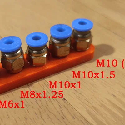 Đầu nối ống PTFE cho Prusa Core One (PC4-M10, M8, M6)