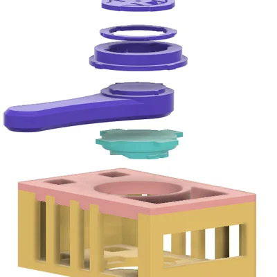 Ốp Snap-on kèm ngàm Garmin đực/cái cho sạc dự phòng INUI P50