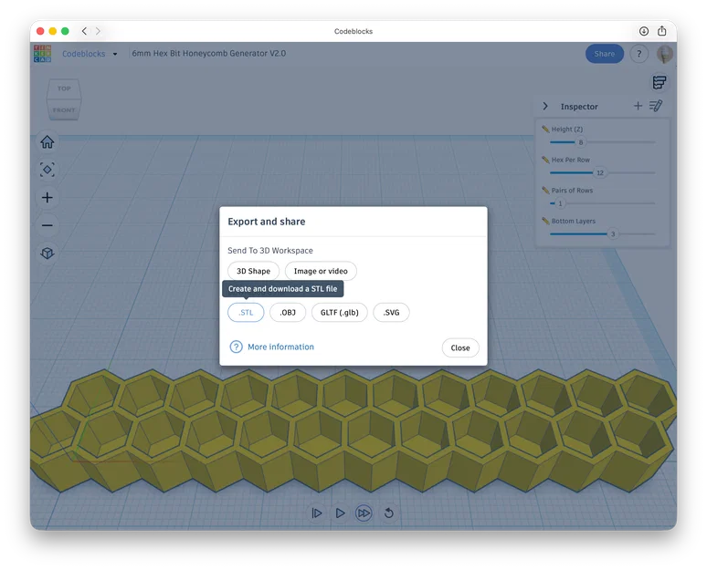 (MỚI) Khay đựng mũi khoan lục giác 6mm - Tùy chỉnh tham số hoặc chọn 15 mẫu có sẵn - Image 3
