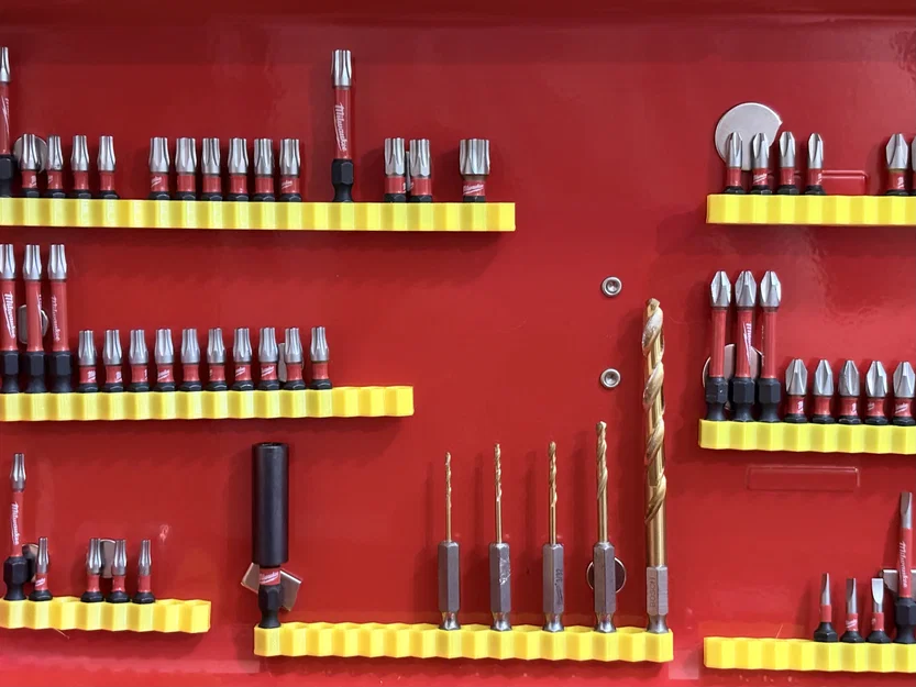 (MỚI) Khay đựng mũi khoan lục giác 6mm - Tùy chỉnh tham số hoặc chọn 15 mẫu có sẵn - Image 4