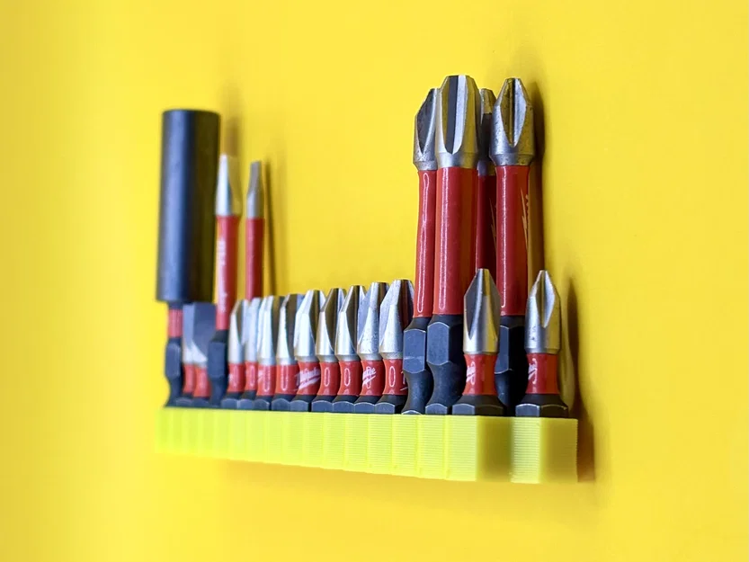 (MỚI) Khay đựng mũi khoan lục giác 6mm - Tùy chỉnh tham số hoặc chọn 15 mẫu có sẵn - Image 5