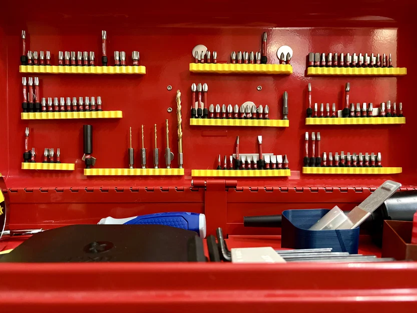 (MỚI) Khay đựng mũi khoan lục giác 6mm - Tùy chỉnh tham số hoặc chọn 15 mẫu có sẵn - Image 12