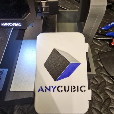 Nắp che màn hình Anycubic Kobra 3 có in logo