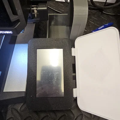 Nắp che màn hình Anycubic Kobra 3 có in logo