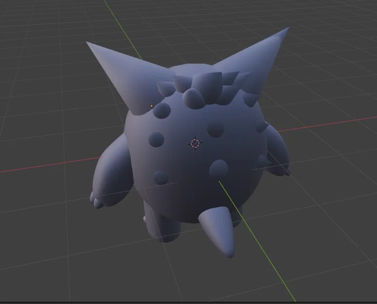 Mô hình 3D Pokemon Gengar dễ in cho người hâm mộ - Image 4