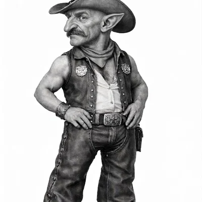 Mô hình Cowboy Goblin