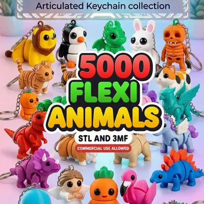 Bộ sưu tập các mẫu thú mini flexi
