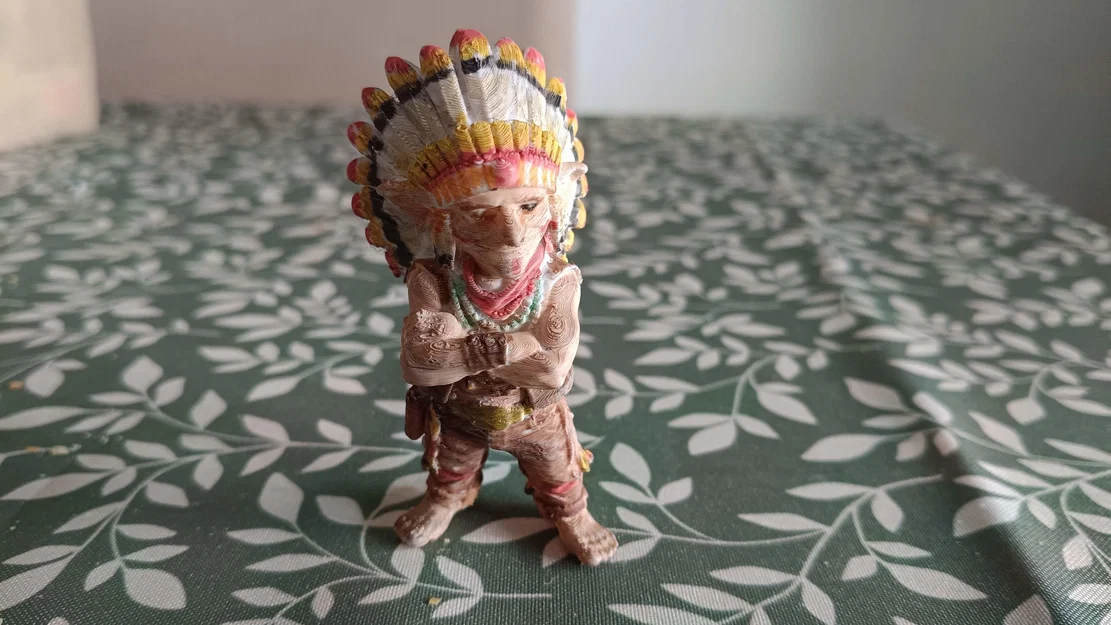 Mô hình 3D Native American Indian Goblin - Image 2