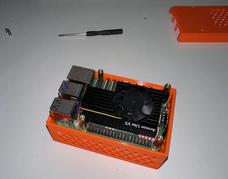 Case Raspberry Pi 5 gắn NVMe Base (rfox.eu v1.5) - Image 3
