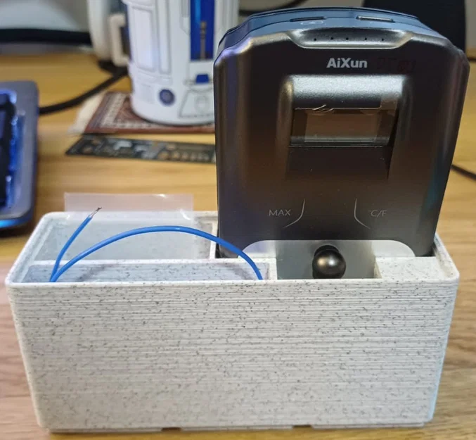 Giá đỡ Gridfinity cho cảm biến nhiệt độ AiXun DT01 - Image 1