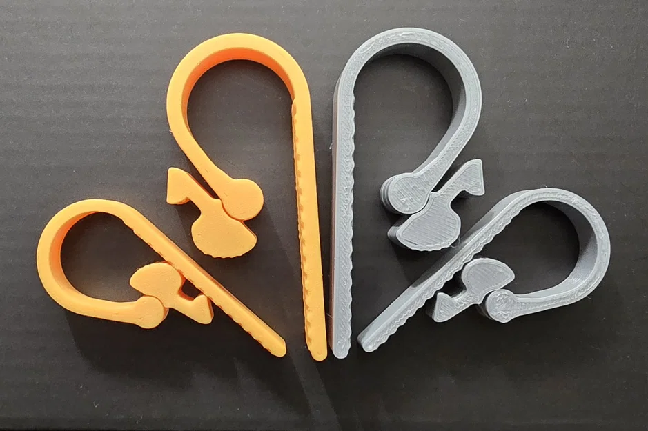 Kẹp túi rác (kèm cơ chế khóa áp lực đơn giản) - Image 1