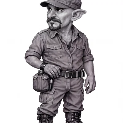 Mô hình Goblin lính quân đội