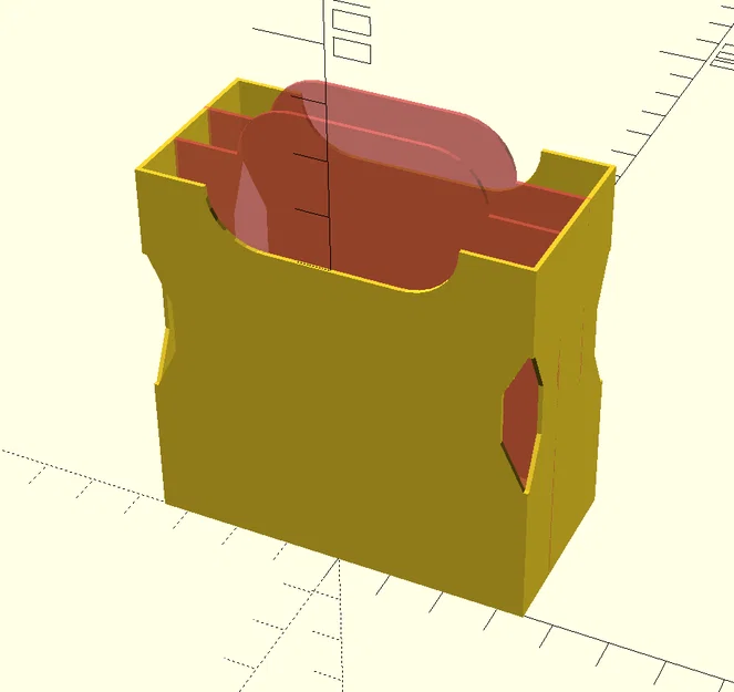 Khay Đựng Thẻ Bài MTG (Parametric Draft Tray) Tùy Chỉnh Kích Thước - Image 1