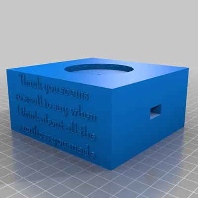 Đế đèn LED cho mô hình Mother's Day Sculpture