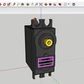 Mô hình 3D Servo MG996R - Thumbnail 1