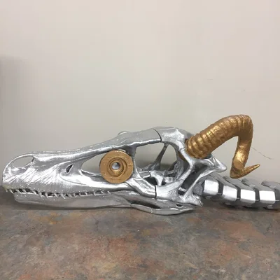 Fang Skull - Mô hình đầu rồng Animatronic in 3D