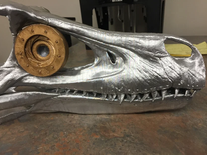 Fang Skull - Mô hình đầu rồng Animatronic in 3D - Image 6