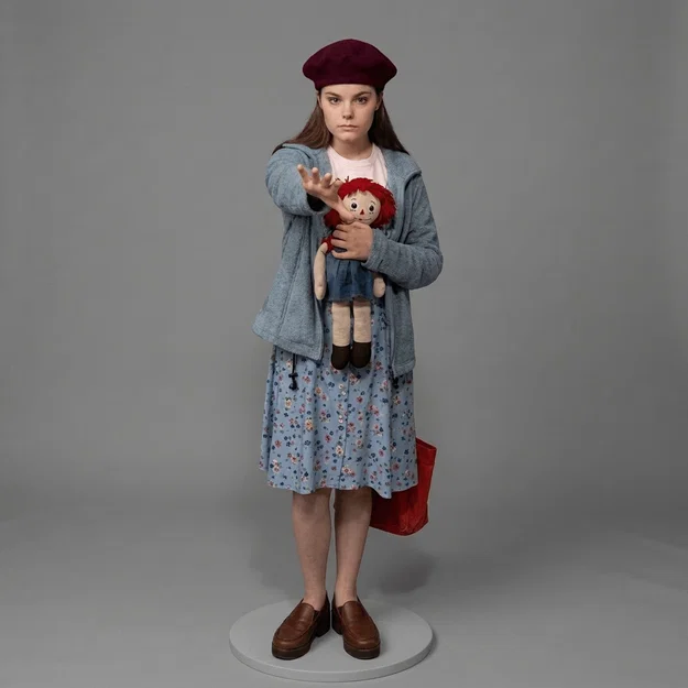 Mô hình 3D Annie từ phim Rose Red (Stephen King) - In ấn tượng - Image 1