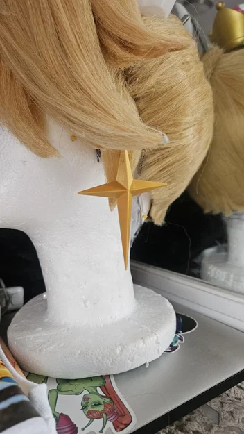 Bông tai Princess Rosalina (Princess Rosalina Earrings) in 3D - Image 1