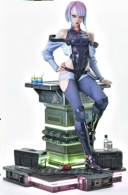 Mô hình 3D Lucy Cyberpunk: Edgerunners chất lượng cao cho fan cứng - Image 1