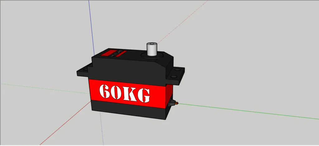 Mô hình 3D cho Servo 60KG (DS5160ssg) - Image 1