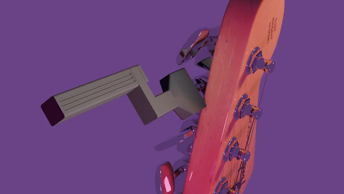 Dụng cụ lên dây đàn với đầu khoan tháo rời (Thiết kế Print-in-Place) - Image 1