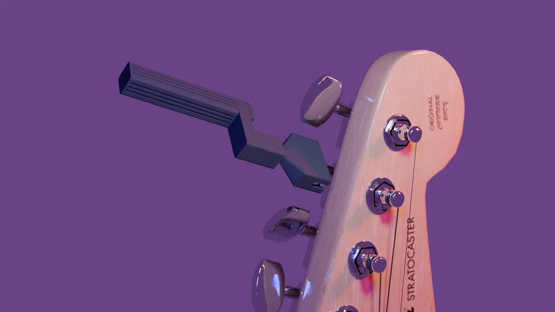 Dụng cụ lên dây đàn với đầu khoan tháo rời (Thiết kế Print-in-Place) - Image 3