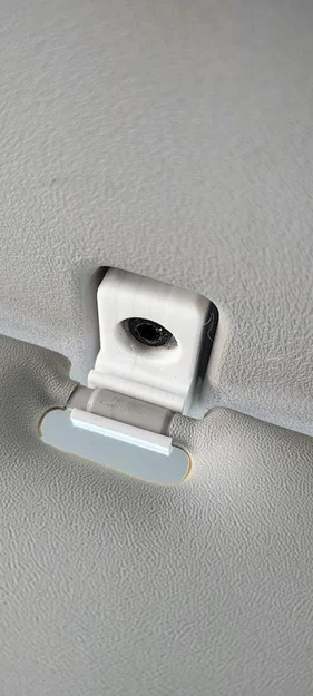 Ngàm giữ tấm che nắng (Sun visor holder) cho Fiat Doblo và các dòng xe tương tự - Image 1