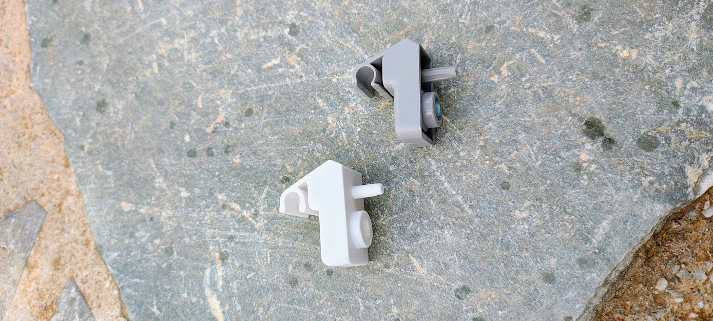 Ngàm giữ tấm che nắng (Sun visor holder) cho Fiat Doblo và các dòng xe tương tự - Image 3