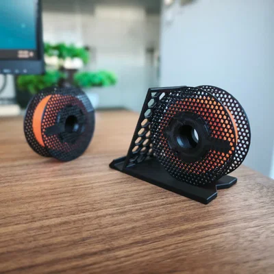 Đế điện thoại kiểu cuộn nhựa Prusa - Không cần in đa màu