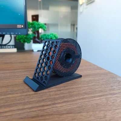 Đế điện thoại kiểu cuộn nhựa Prusa - Không cần in đa màu