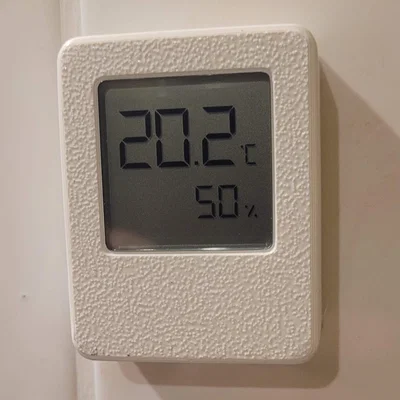 Vỏ case in 3D cho Xiaomi LYWSD03MMC hỗ trợ pin AAA siêu tiện lợi