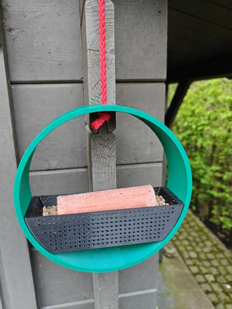 Khay Cho Chim Ăn 3D - Thiết Kế Treo Tường Tiện Lợi Và Dễ Vệ Sinh - Image 3