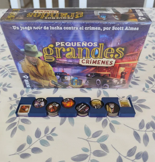 Bộ khay đựng (Insert) cho game Tiny Epic Crimes - Image 4