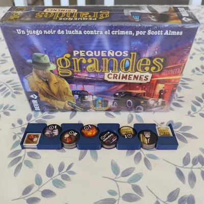 Bộ khay đựng (Insert) cho game Tiny Epic Crimes