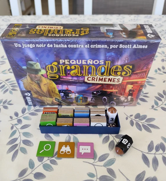 Bộ khay đựng (Insert) cho game Tiny Epic Crimes - Image 5