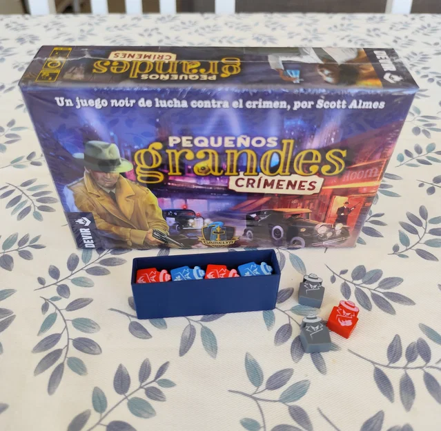 Bộ khay đựng (Insert) cho game Tiny Epic Crimes - Image 7