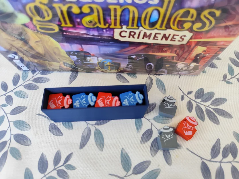 Bộ khay đựng (Insert) cho game Tiny Epic Crimes - Image 8