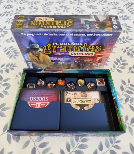 Bộ khay đựng (Insert) cho game Tiny Epic Crimes - Image 9