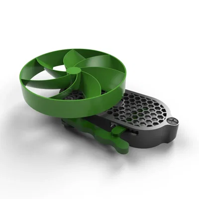 Quạt cầm tay mini cơ khí bỏ túi (Squeeze Fan)