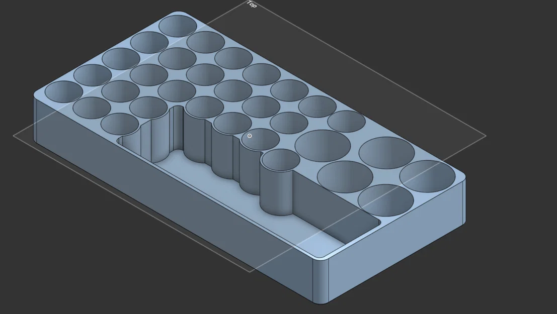 Khay in 3D đựng 31 lọ peptide 3ml và 10ml chuyên dụng - Image 1