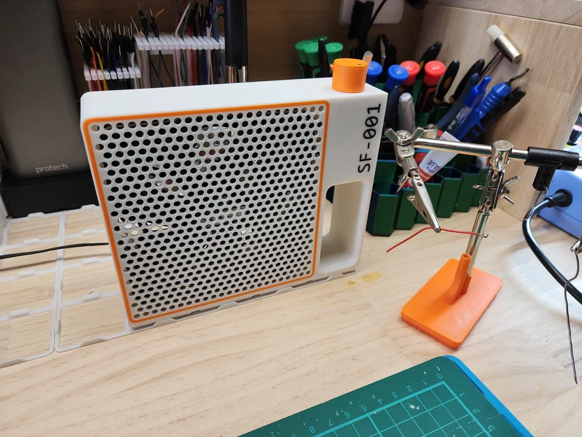 Quạt Hút Khói Hàn Tối Giản (Minimalist Soldering Fan Extractor) - Image 6