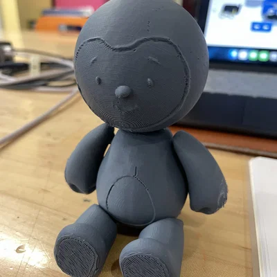 Mô hình đầu búp bê T'choupi (Không bao gồm thân)