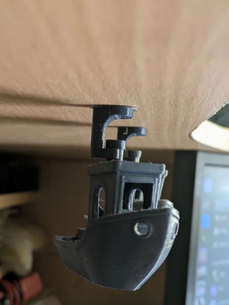 Giá treo Benchy gắn dưới kệ - Image 2