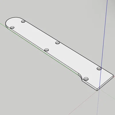 Tấm lót cổ họng Zero Clearance cho máy cắt góc Skil 7-1/4