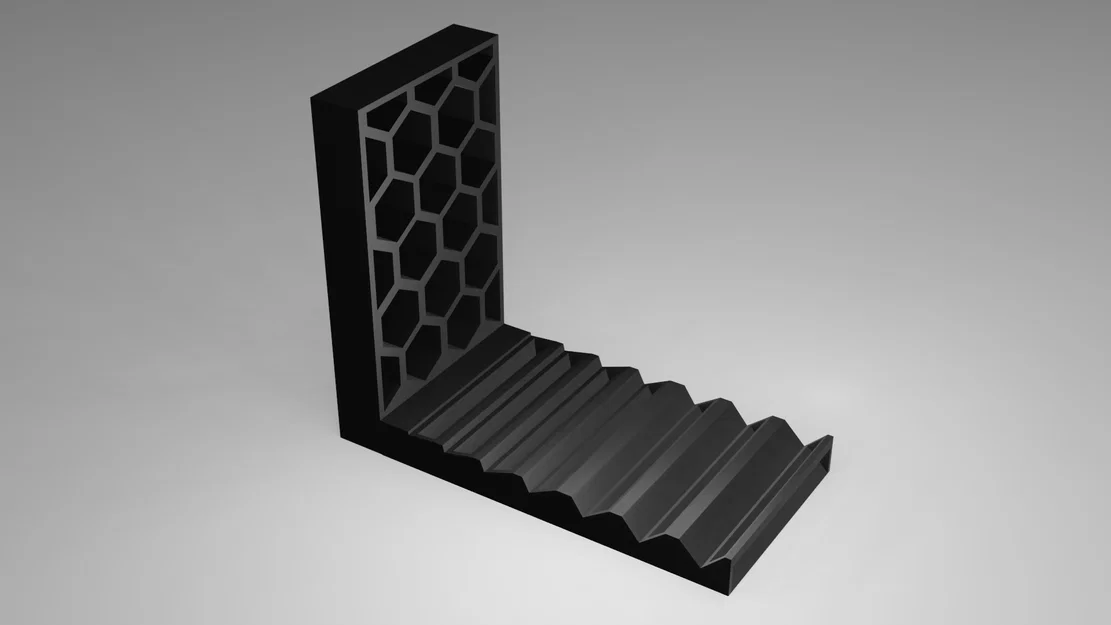 Giá đỡ điện thoại để bàn thiết kế hình chữ L tối giản - Image 1