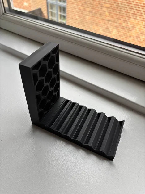 Giá đỡ điện thoại để bàn thiết kế hình chữ L tối giản - Image 2