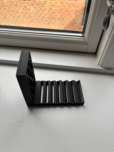 Giá đỡ điện thoại để bàn thiết kế hình chữ L tối giản - Image 5