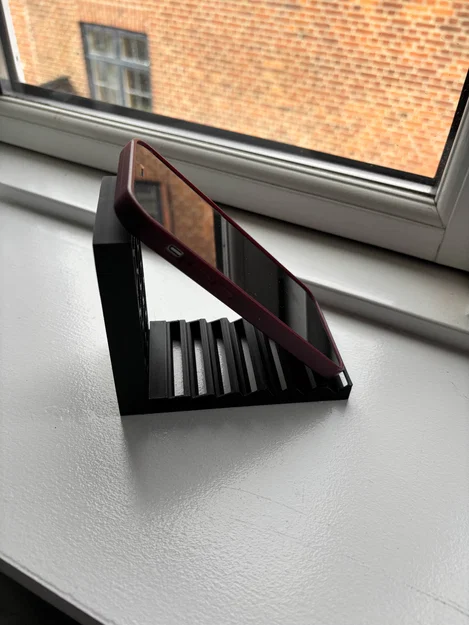 Giá đỡ điện thoại để bàn thiết kế hình chữ L tối giản - Image 6