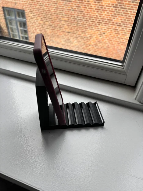 Giá đỡ điện thoại để bàn thiết kế hình chữ L tối giản - Image 7